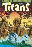 Scan de la couverture Titans du Dessinateur Jean-Yves Mitton